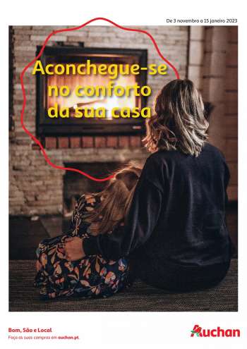 Folheto Auchan - 3.11.2022 - 15.1.2023.