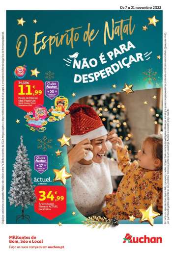 Folheto Auchan - 7.11.2022 - 21.11.2022.