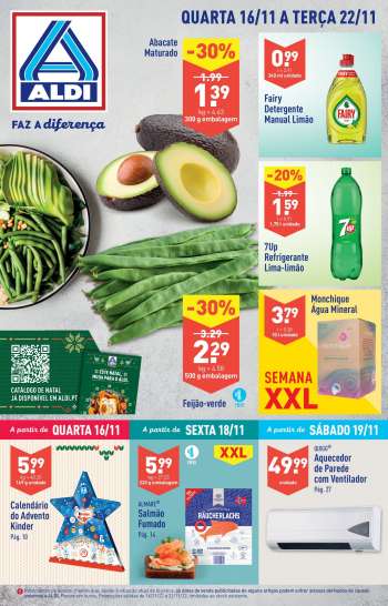 Folheto Aldi - 16.11.2022 - 22.11.2022.