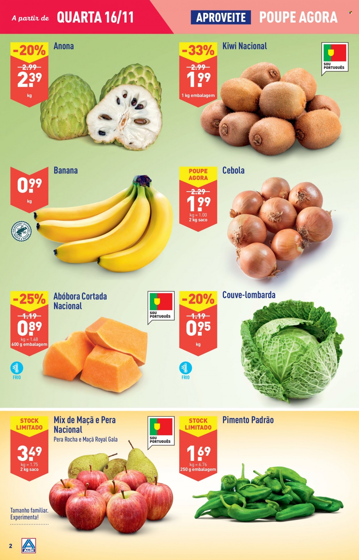 Folheto Aldi - 16.11.2022 - 22.11.2022. Página 2