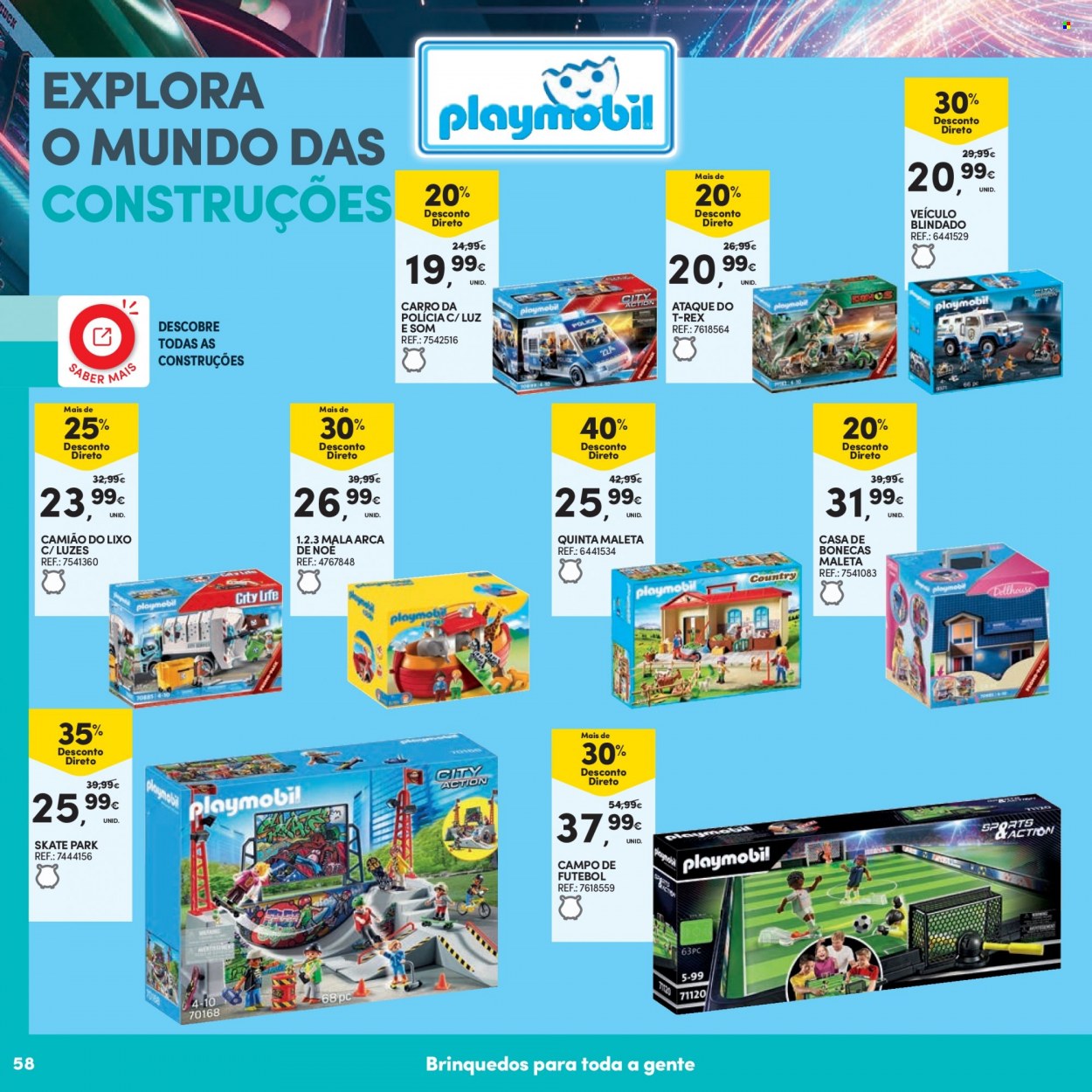 thumbnail - Folheto Continente - 8.11.2022 - 11.12.2022 - Produtos em promoção - brinquedo, carro brinquedo. Página 60.