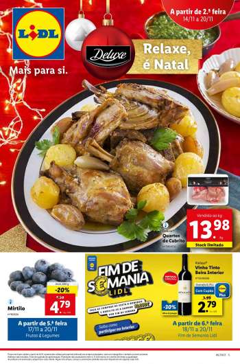 Folheto Lidl - 14.11.2022 - 20.11.2022.