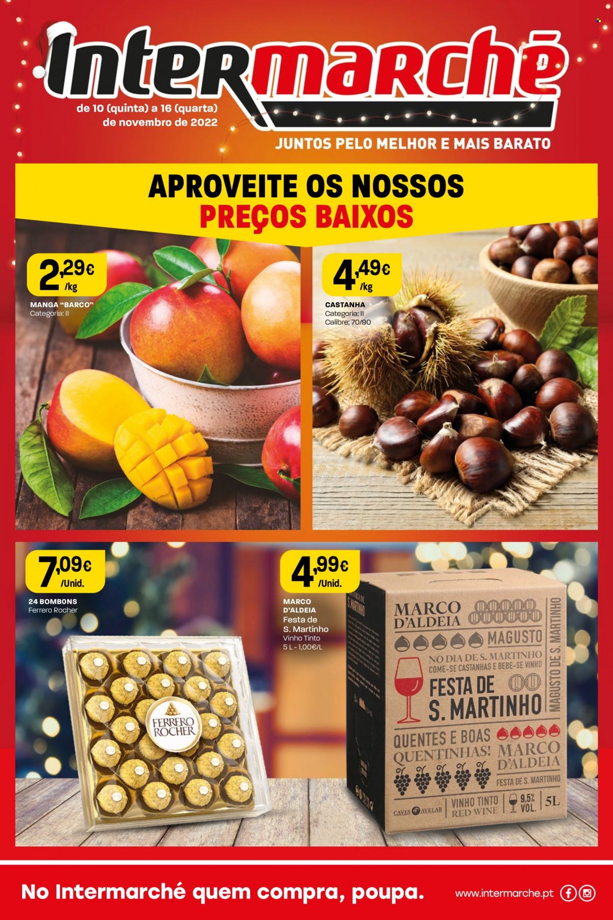 Folheto Intermarché - 10.11.2022 - 16.11.2022. Página 1