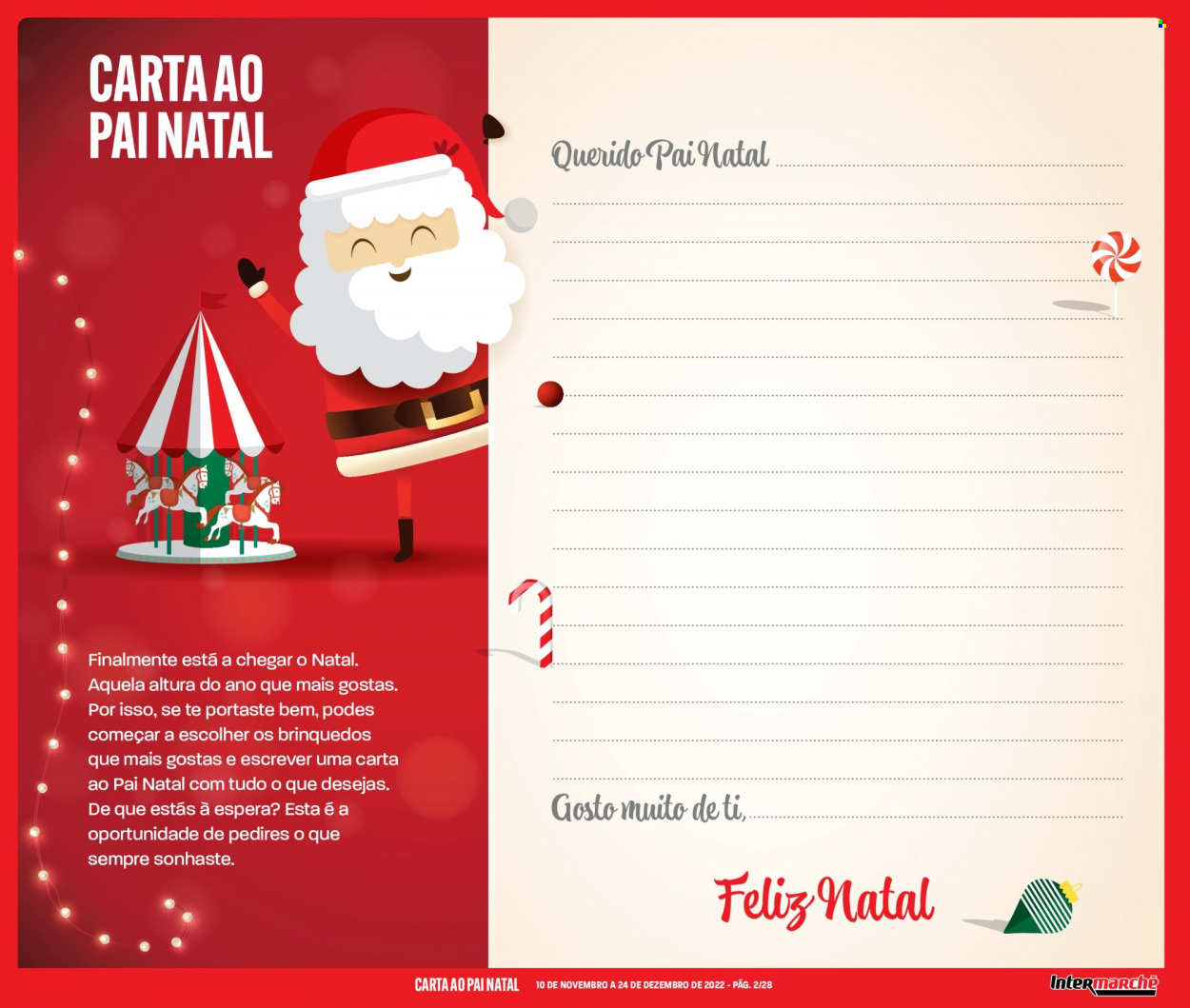 Folheto Intermarché - 10.11.2022 - 24.12.2022. Página 2