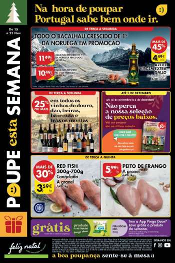 Folheto Pingo Doce - 15.11.2022 - 21.11.2022.