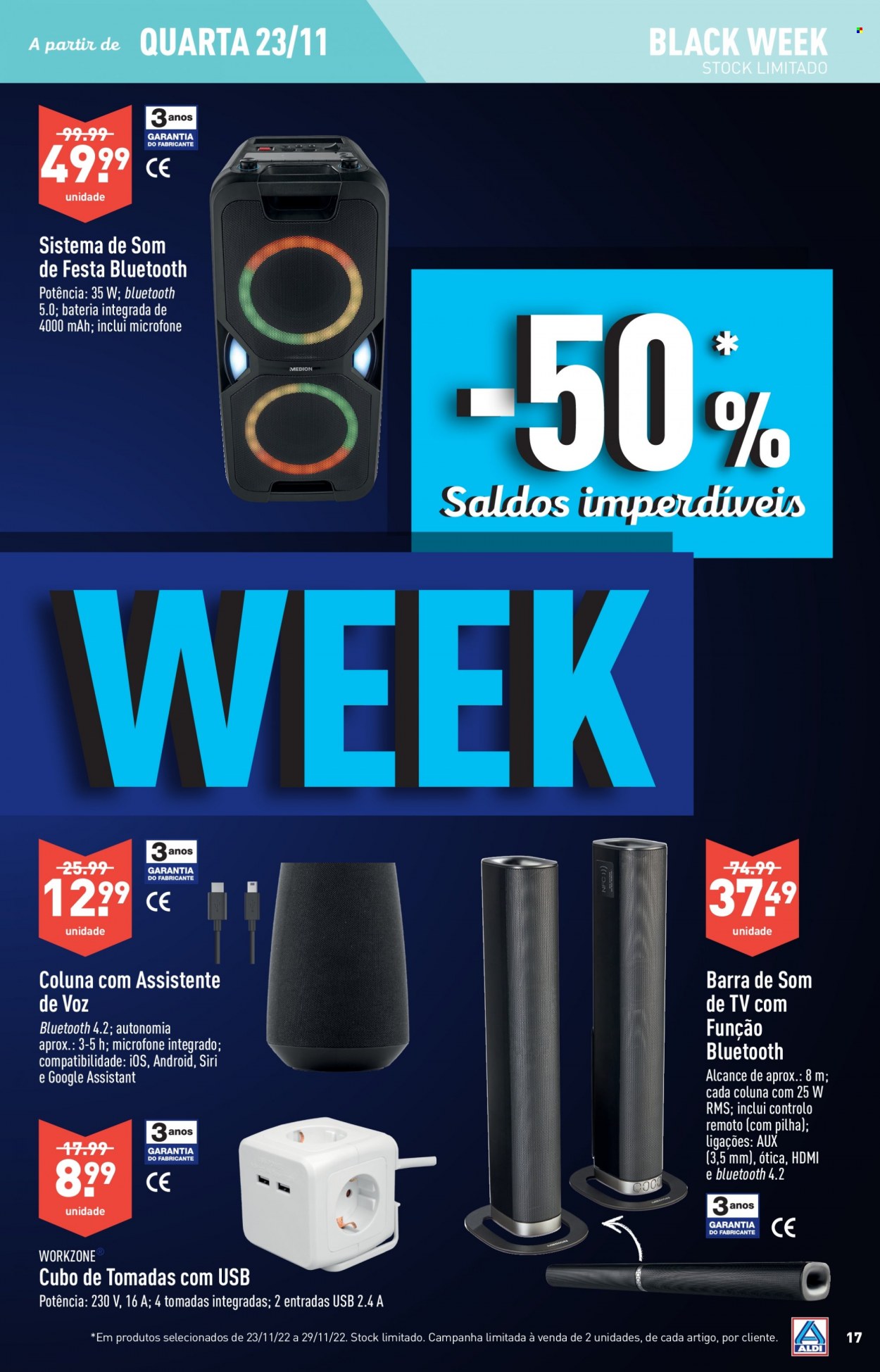 Folheto Aldi - 23.11.2022 - 29.11.2022. Página 17