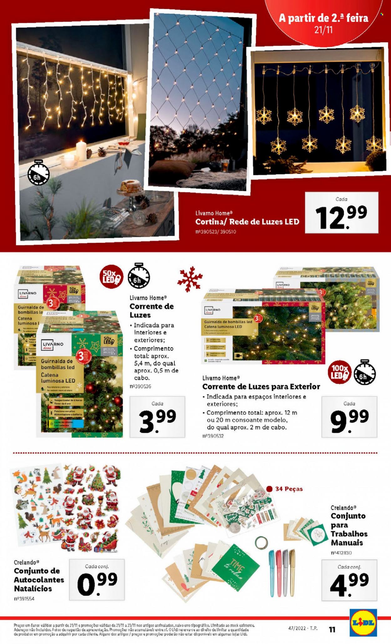 Folheto Lidl - 21.11.2022 - 27.11.2022. Página 11
