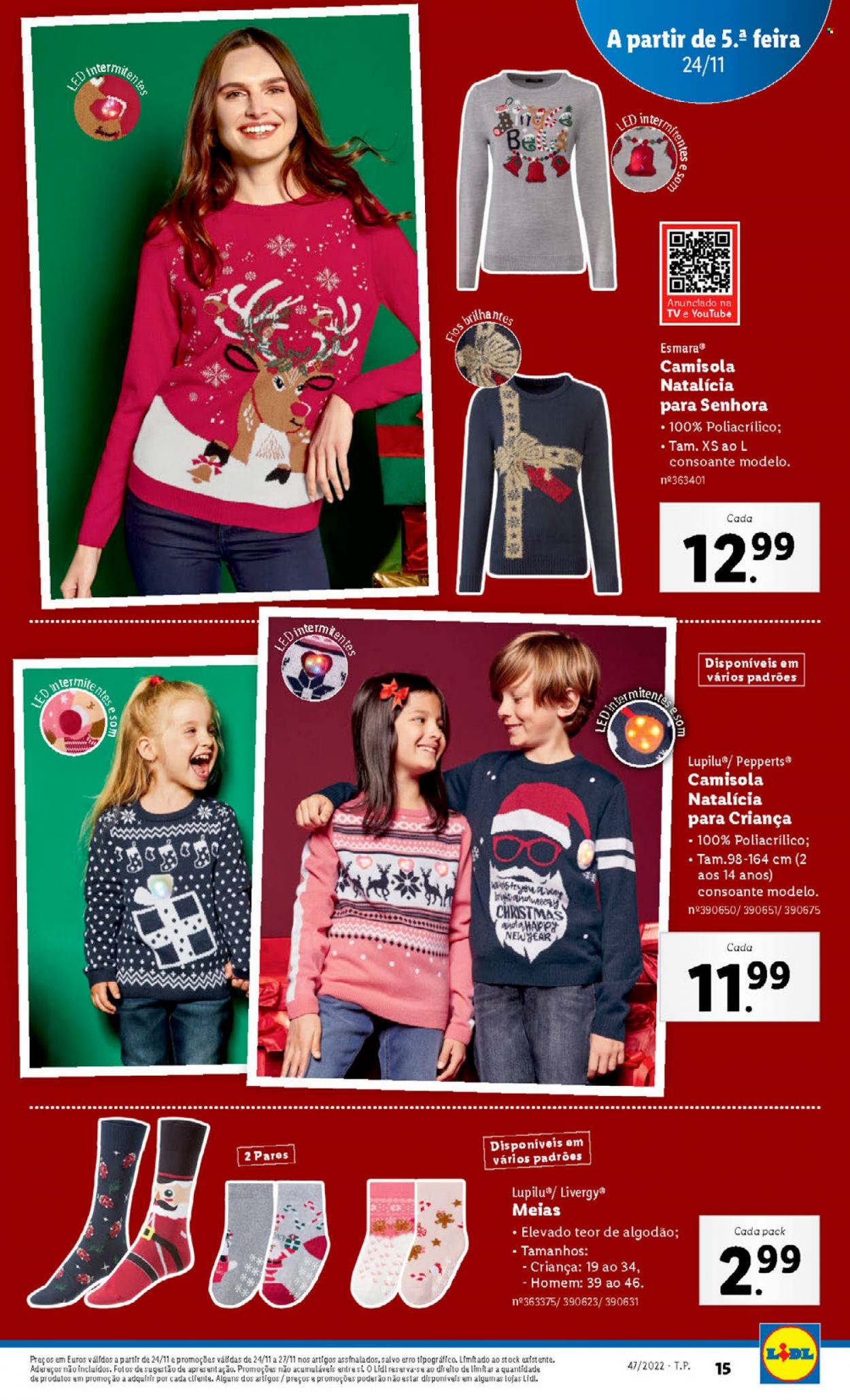 Folheto Lidl - 21.11.2022 - 27.11.2022. Página 15