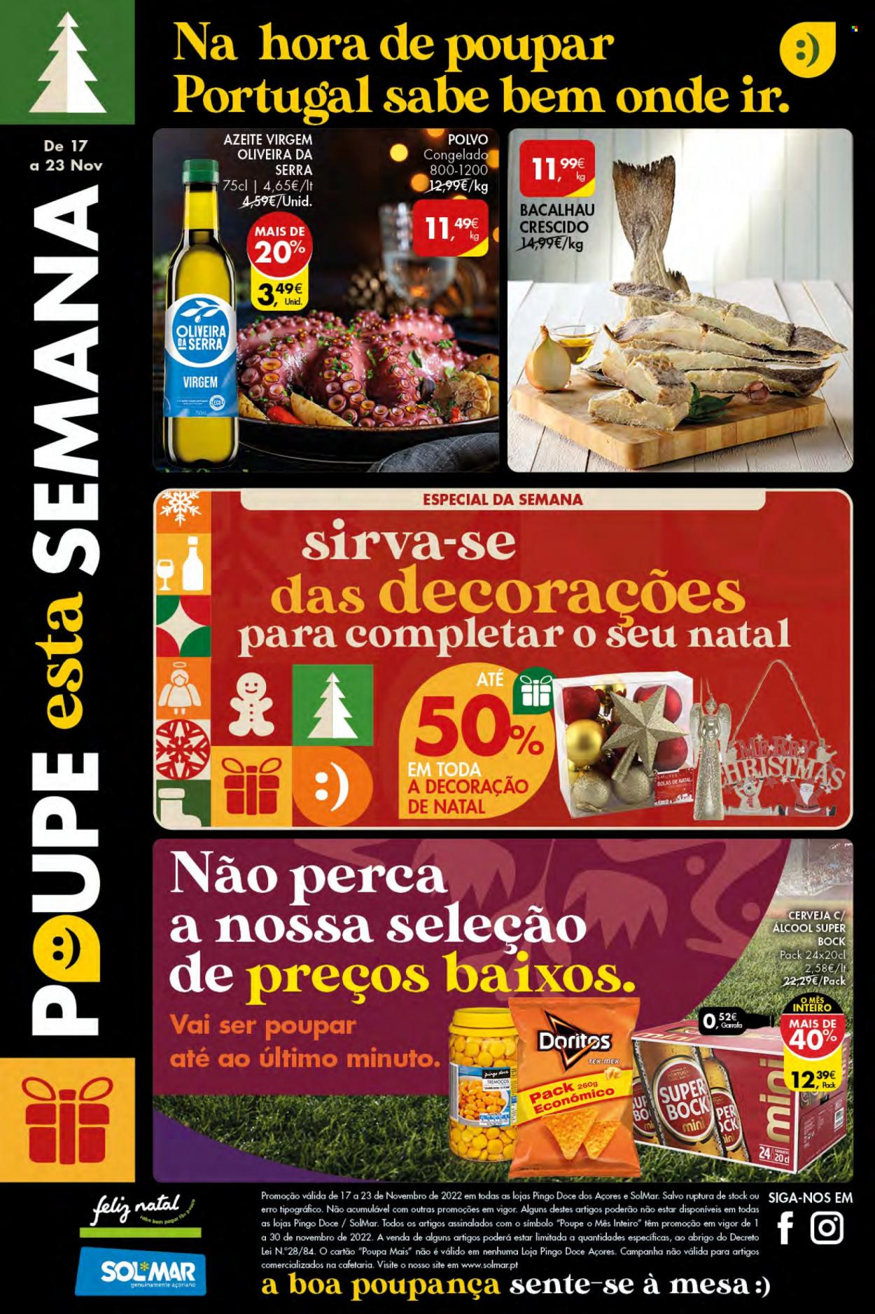 Folheto Pingo Doce - 17.11.2022 - 23.11.2022. Página 1