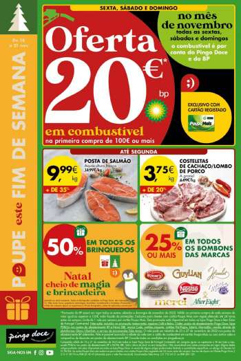 Folheto Pingo Doce - 18.11.2022 - 21.11.2022.