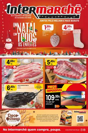 Folheto Intermarché - 17.11.2022 - 23.11.2022.