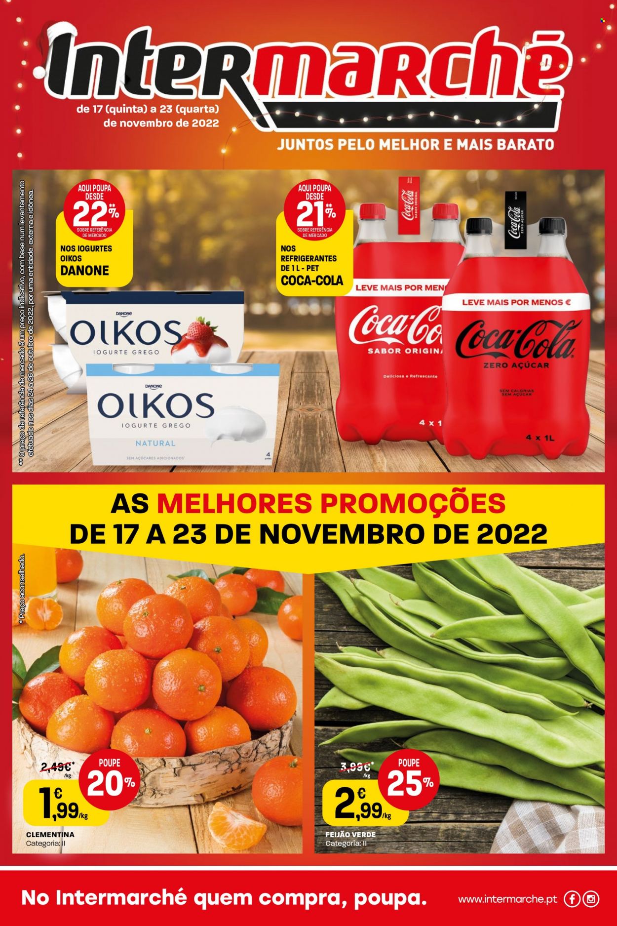 Folheto Intermarché - 17.11.2022 - 23.11.2022. Página 1