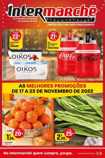 Folheto Intermarché - 17.11.2022 - 23.11.2022.