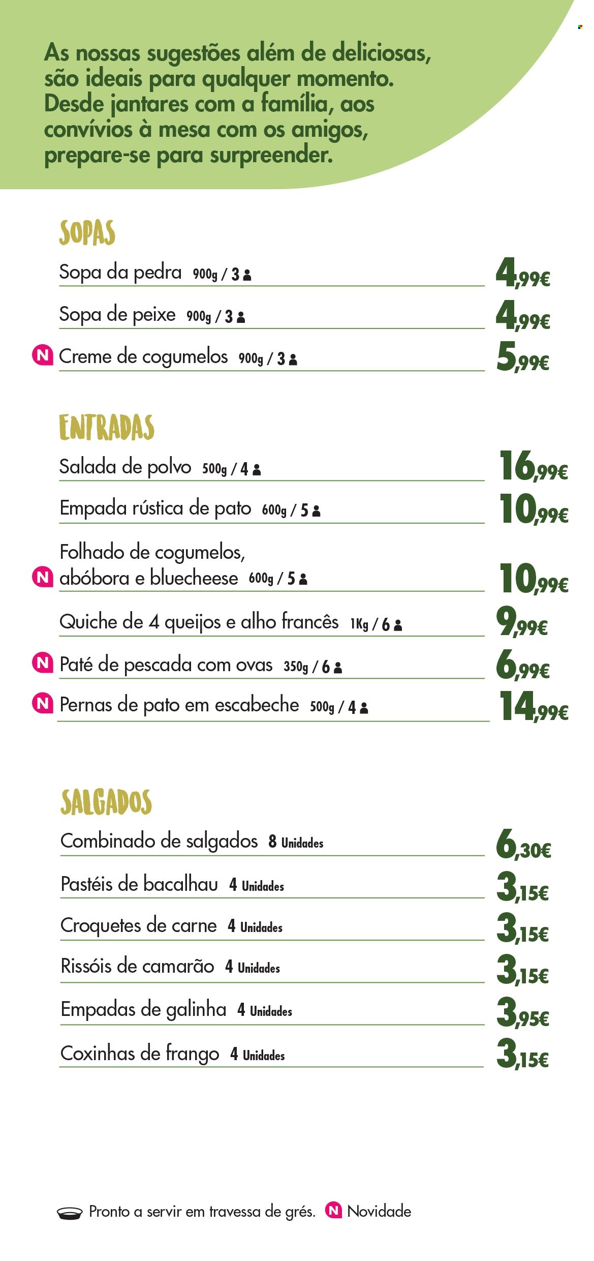 Folheto Pingo Doce. Página 2