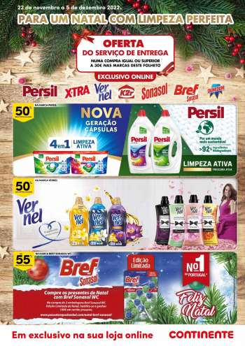 Folheto Continente - 22.11.2022 - 5.12.2022.