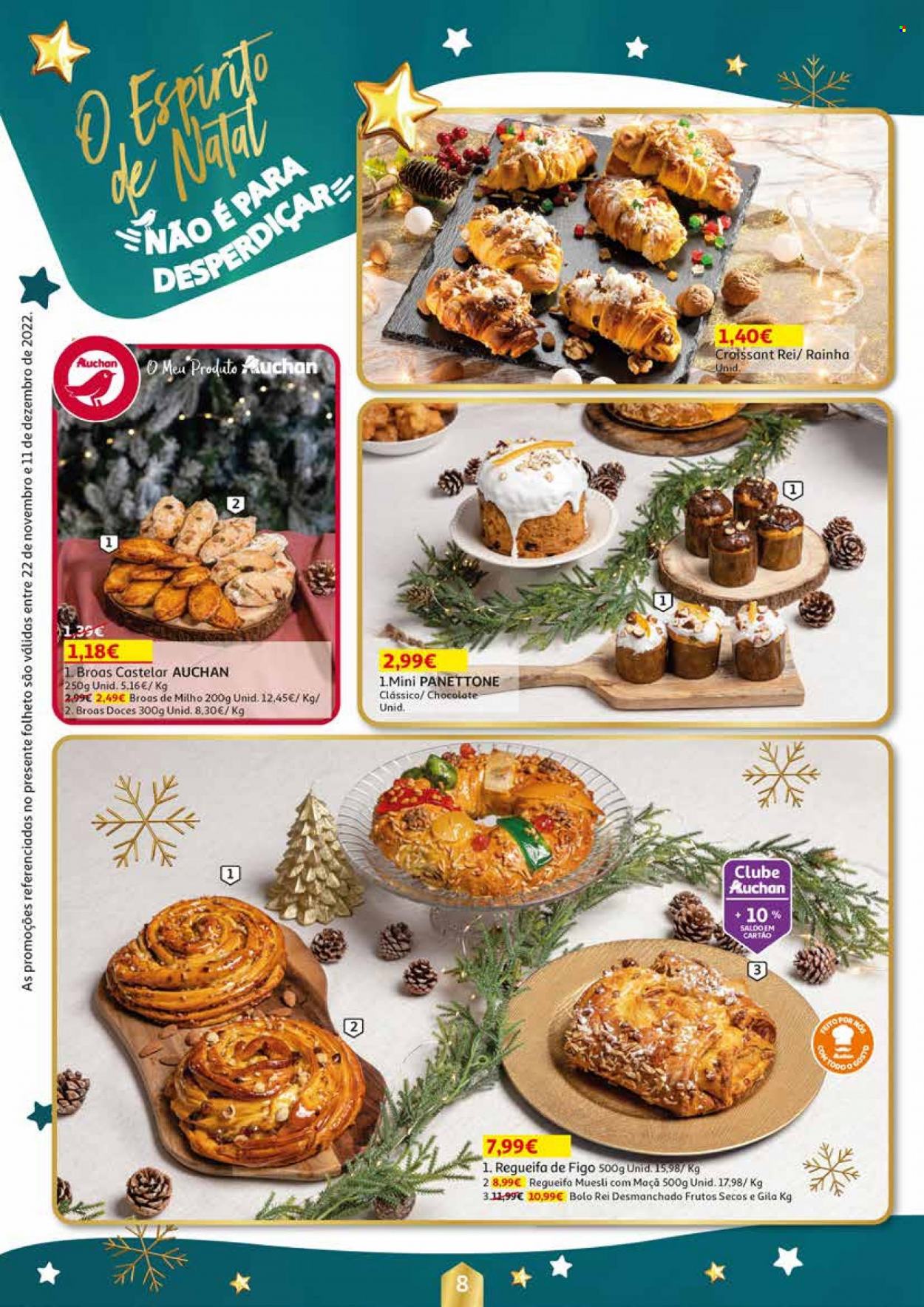 Folheto Auchan - 22.11.2022 - 11.12.2022. Página 8