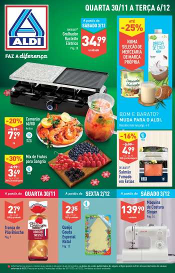 Folheto Aldi - 30.11.2022 - 6.12.2022.