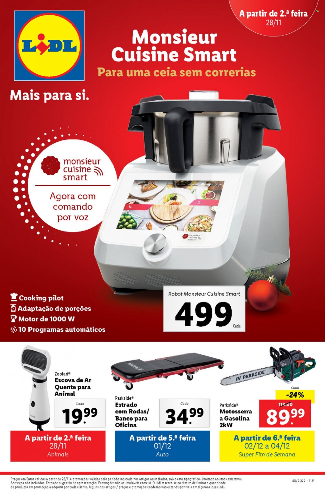 Folheto Lidl - 28.11.2022 - 4.12.2022. Página 1
