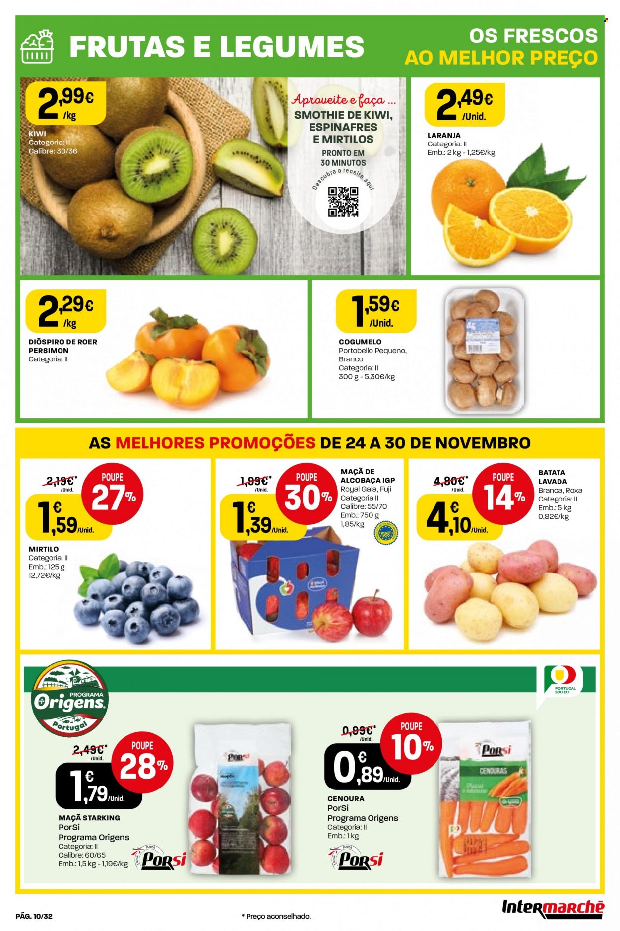 Folheto Intermarché - 24.11.2022 - 30.11.2022. Página 10