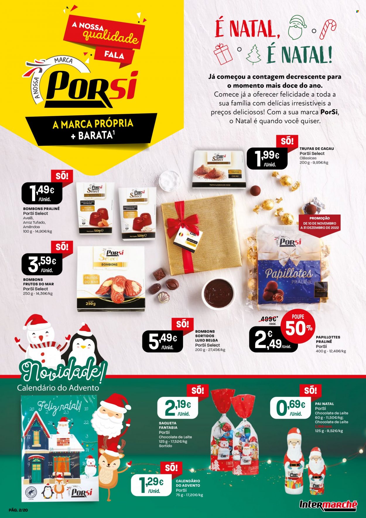 Folheto Intermarché - 24.11.2022 - 14.12.2022. Página 2