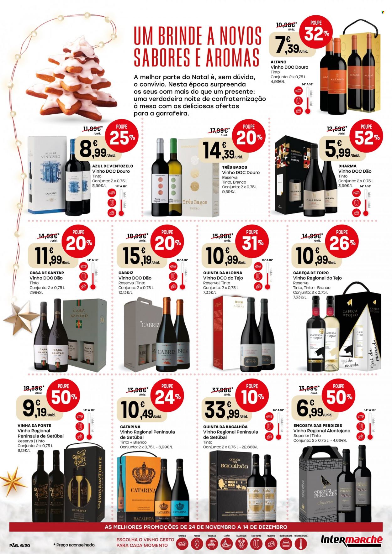 Folheto Intermarché - 24.11.2022 - 14.12.2022. Página 6