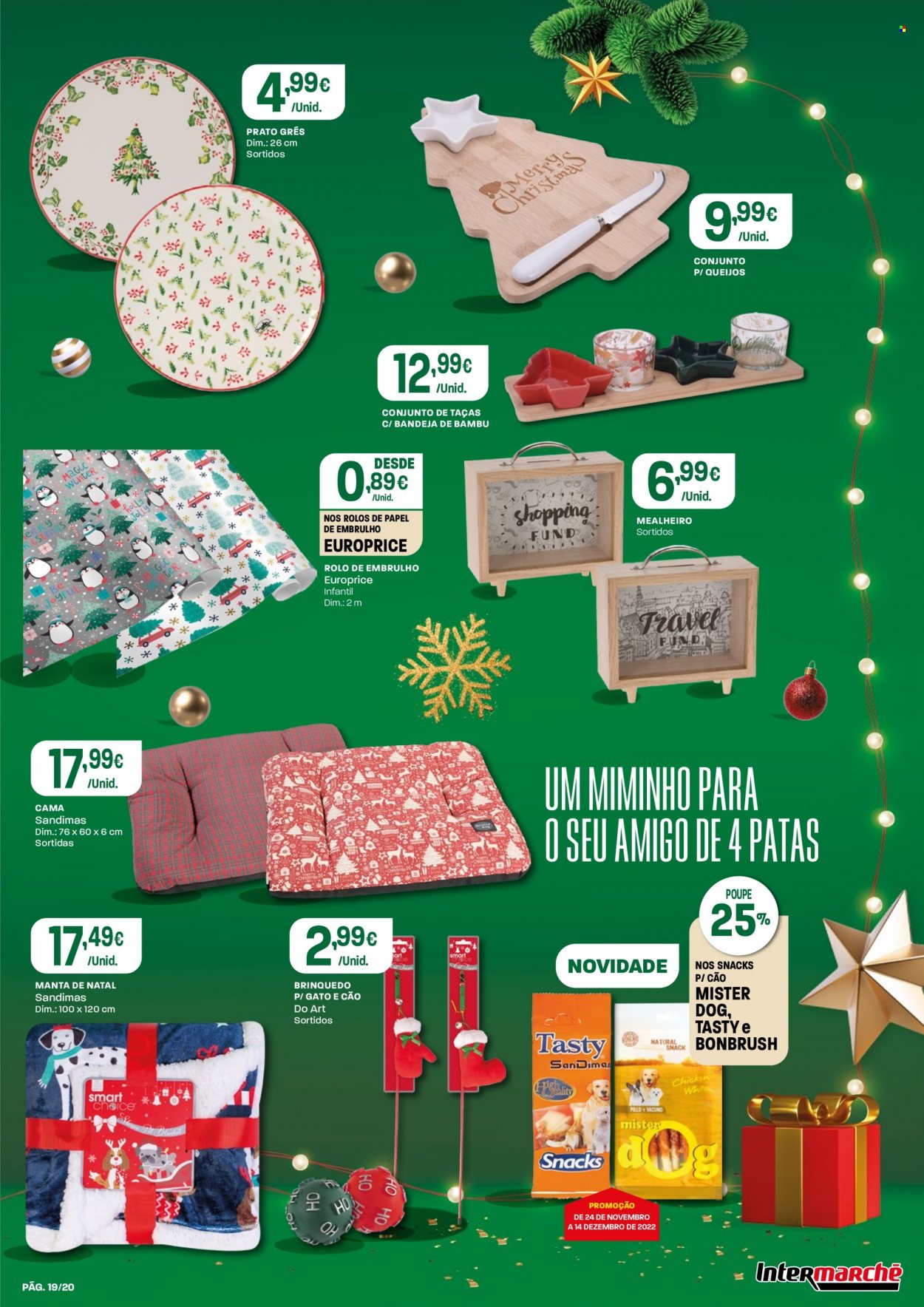 Folheto Intermarché - 24.11.2022 - 14.12.2022. Página 19