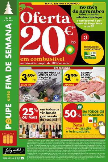 Folheto Pingo Doce - 25.11.2022 - 28.11.2022.