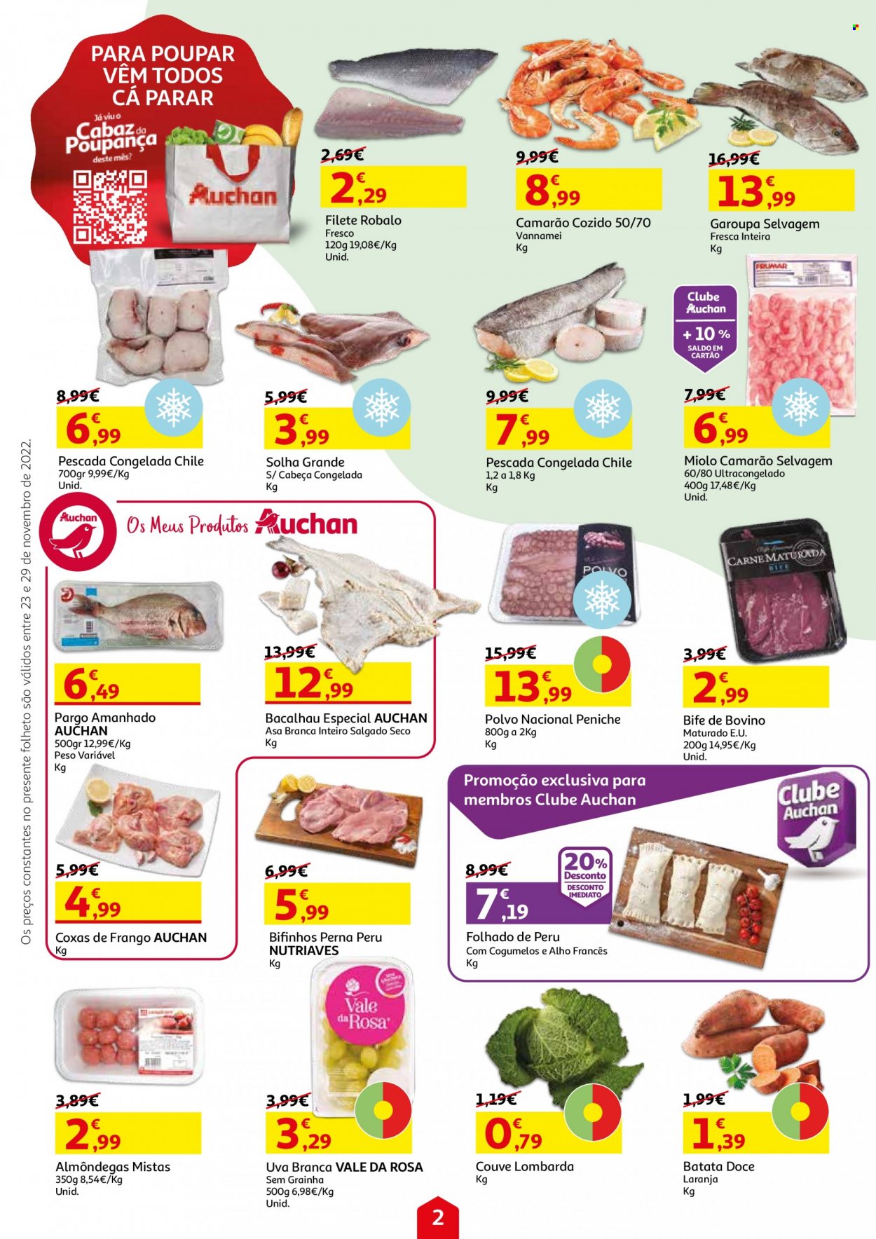 Folheto Auchan - 23.11.2022 - 29.11.2022. Página 2