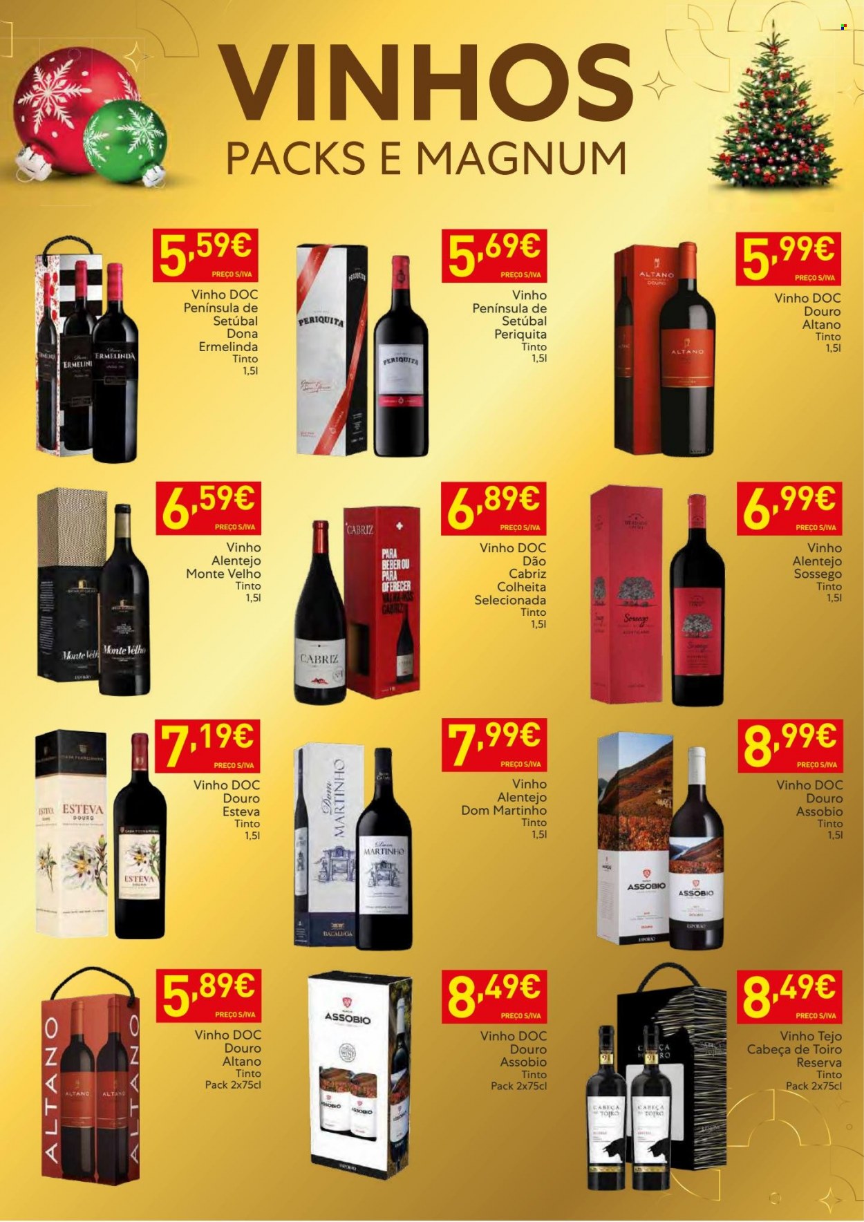 thumbnail - Folheto Recheio - 29.11.2022 - 5.12.2022 - Produtos em promoção - vinho, Vinho Alentejo, caneca. Página 24.