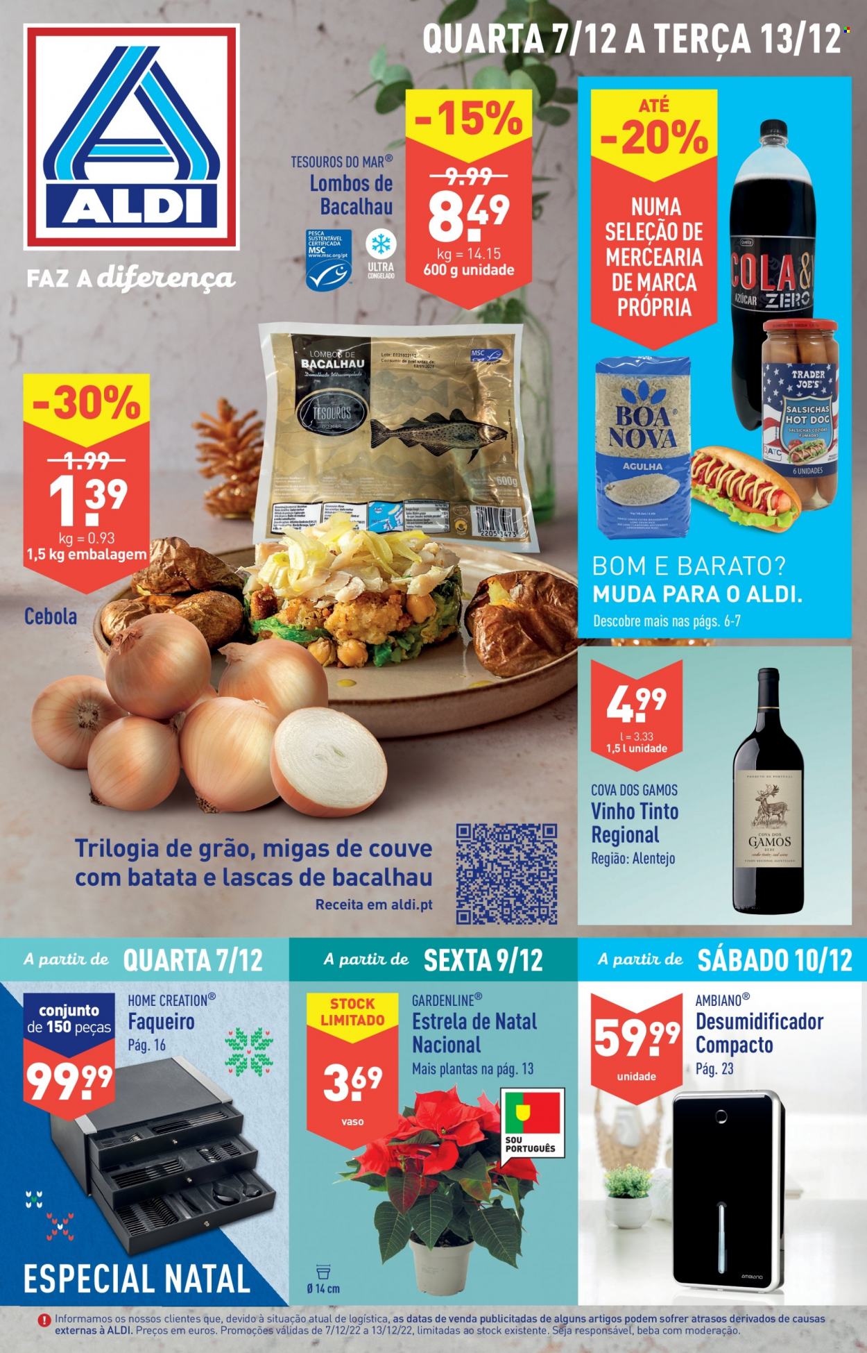 Folheto Aldi - 7.12.2022 - 13.12.2022. Página 1