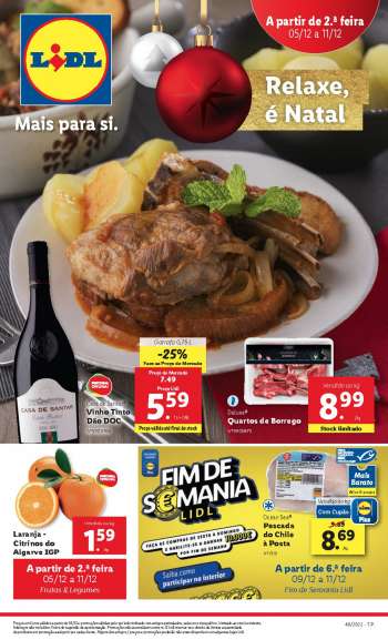 Folheto Lidl - 5.12.2022 - 11.12.2022.