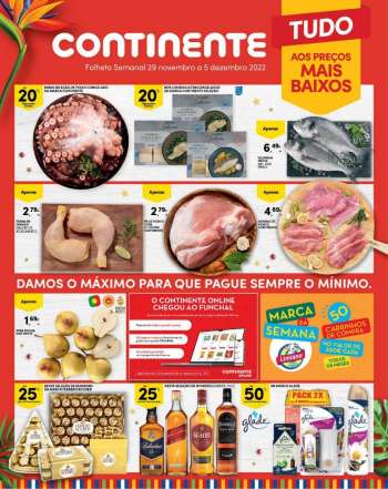 Folheto Continente Modelo - 29.11.2022 - 5.12.2022.