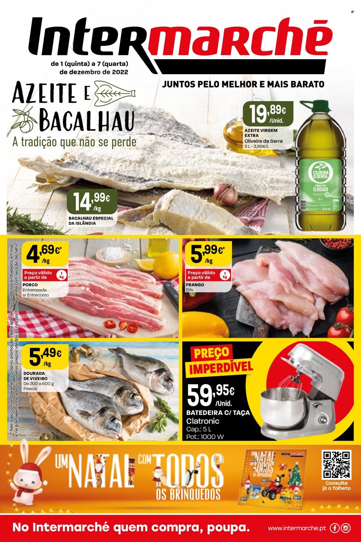 Folheto Intermarché - 1.12.2022 - 7.12.2022. Página 1