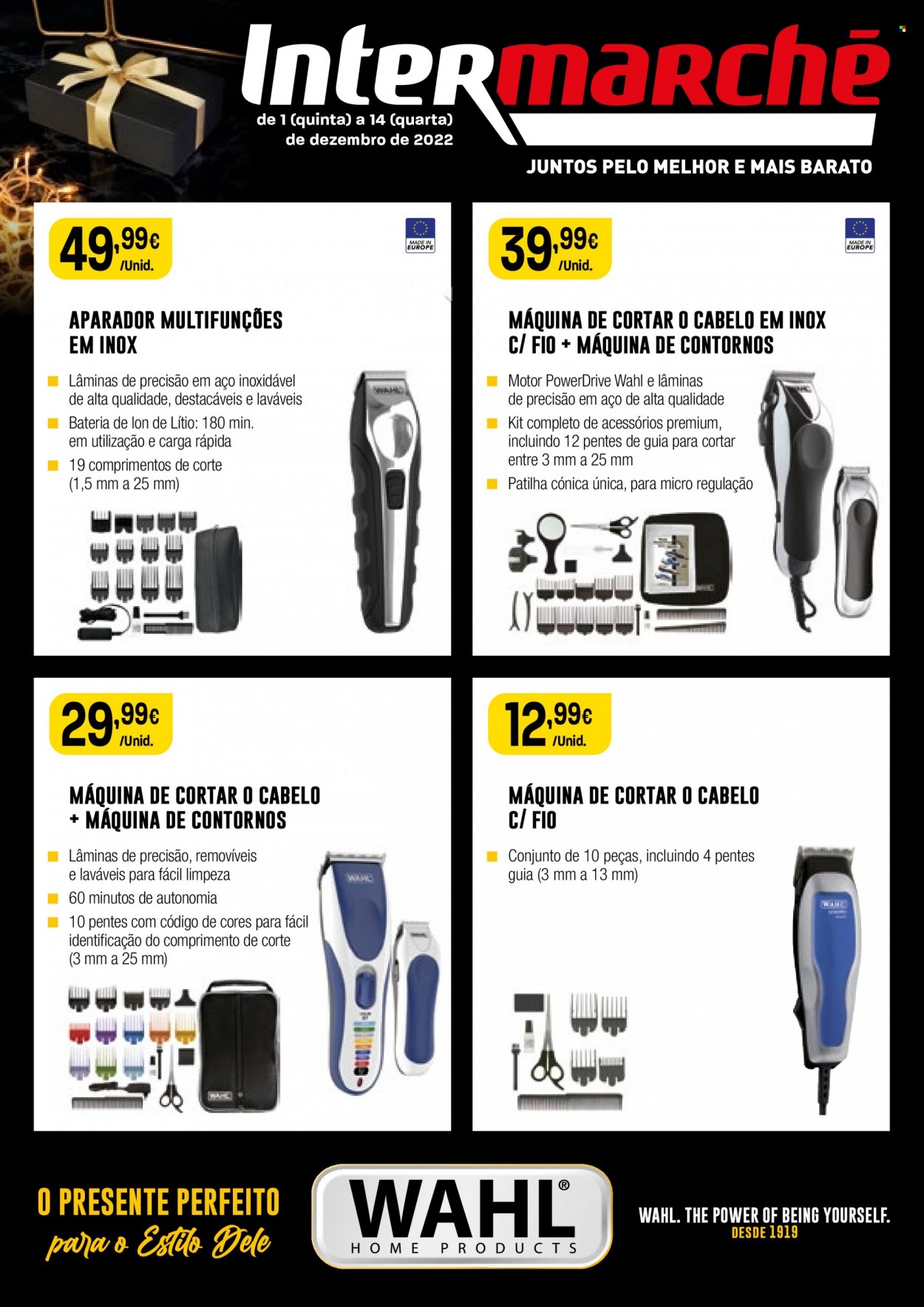 Folheto Intermarché - 1.12.2022 - 14.12.2022. Página 1