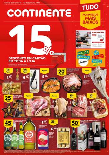 Folheto Continente - 6.12.2022 - 12.12.2022.