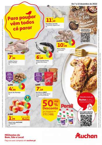 Folheto Auchan - 7.12.2022 - 13.12.2022.