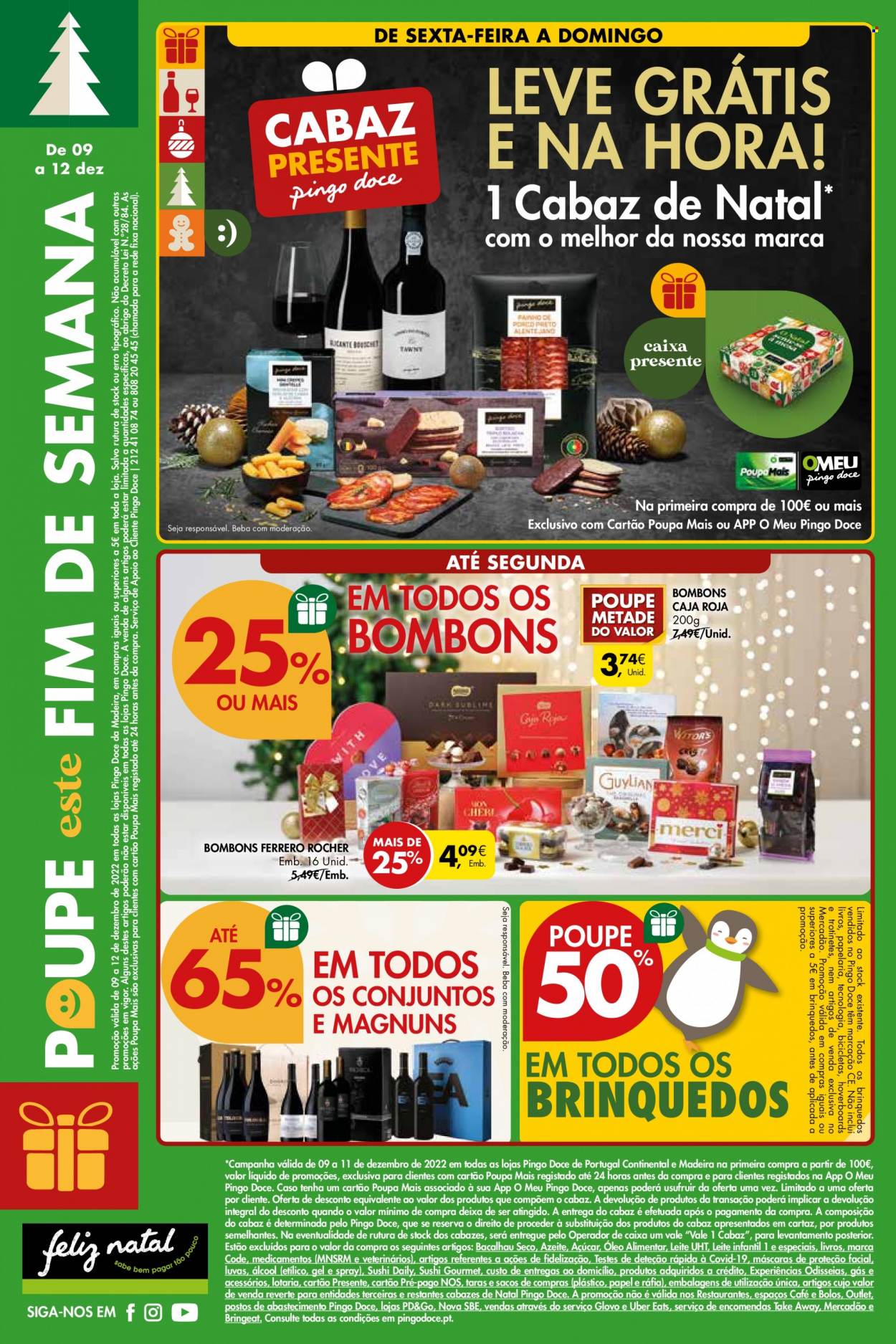 Folheto Pingo Doce - 9.12.2022 - 12.12.2022. Página 1
