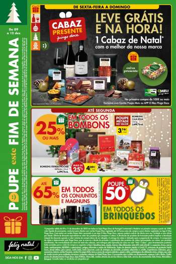 Folheto Pingo Doce - 9.12.2022 - 12.12.2022.