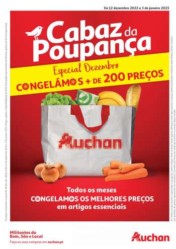 Folheto Auchan - 12.12.2022 - 3.1.2023.