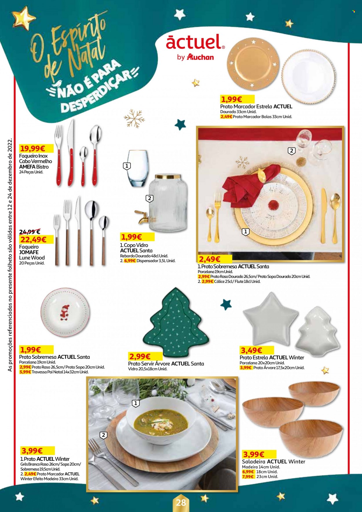 Folheto Auchan - 12.12.2022 - 24.12.2022. Página 28