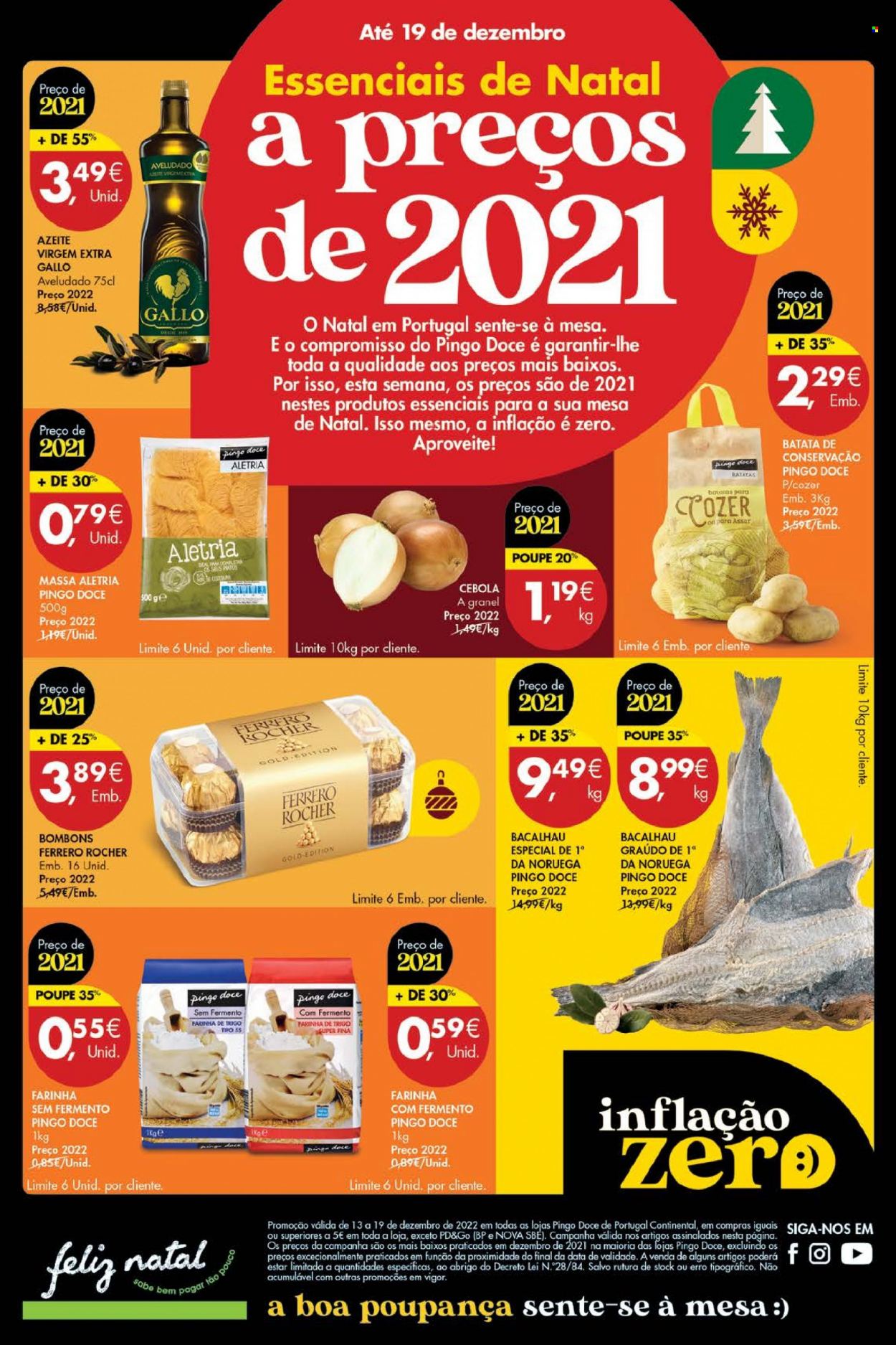 Folheto Pingo Doce - 13.12.2022 - 19.12.2022. Página 1