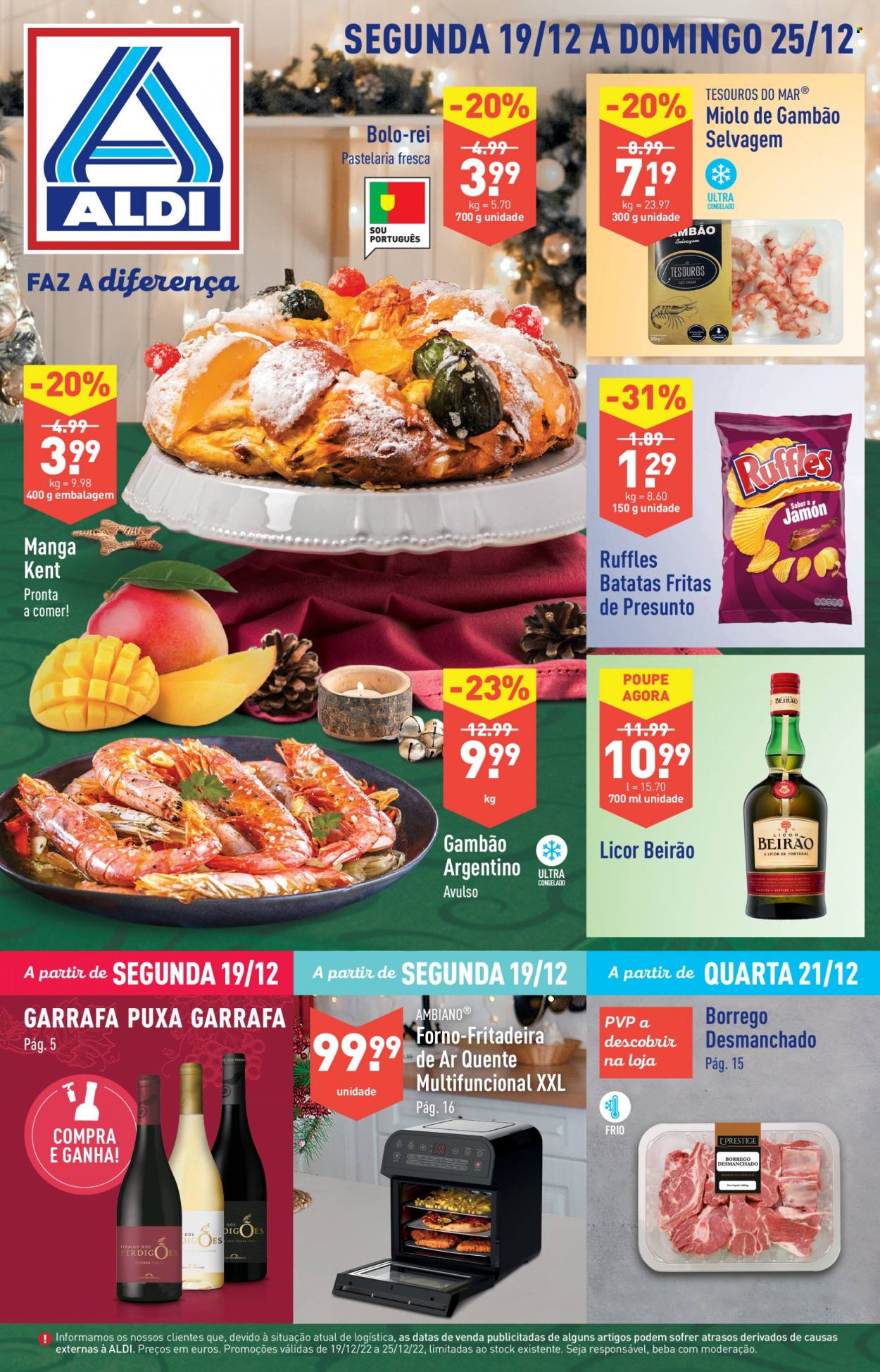 Folheto Aldi - 19.12.2022 - 25.12.2022. Página 1