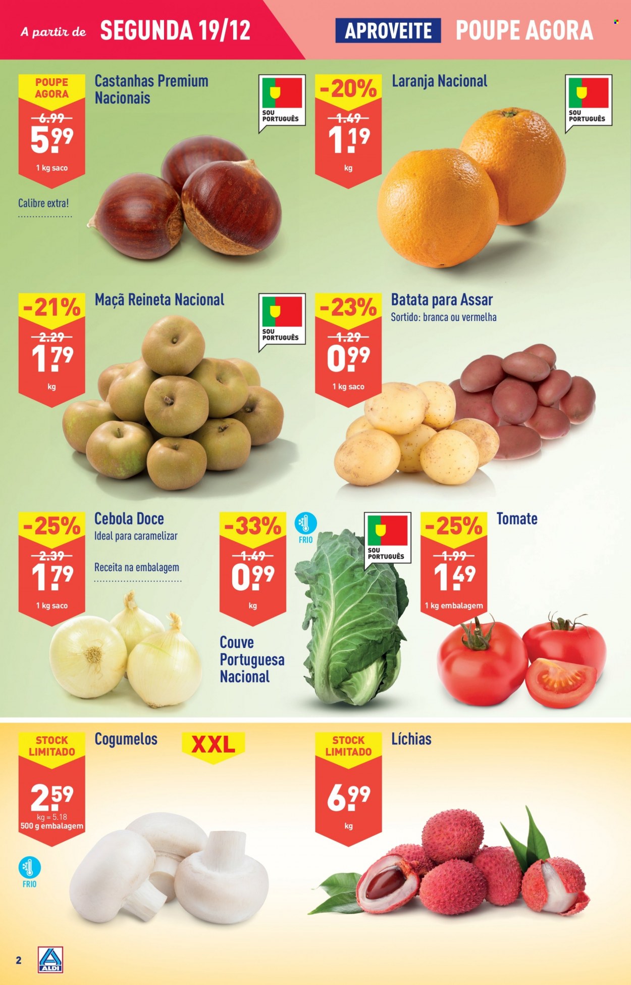Folheto Aldi - 19.12.2022 - 25.12.2022. Página 2