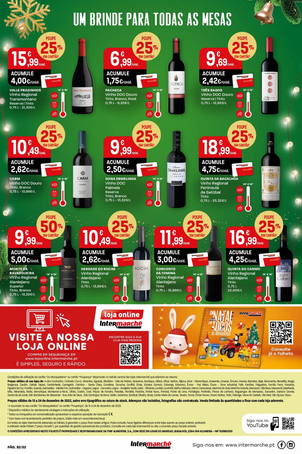 Folheto Intermarché - 15.12.2022 - 24.12.2022. Página 32