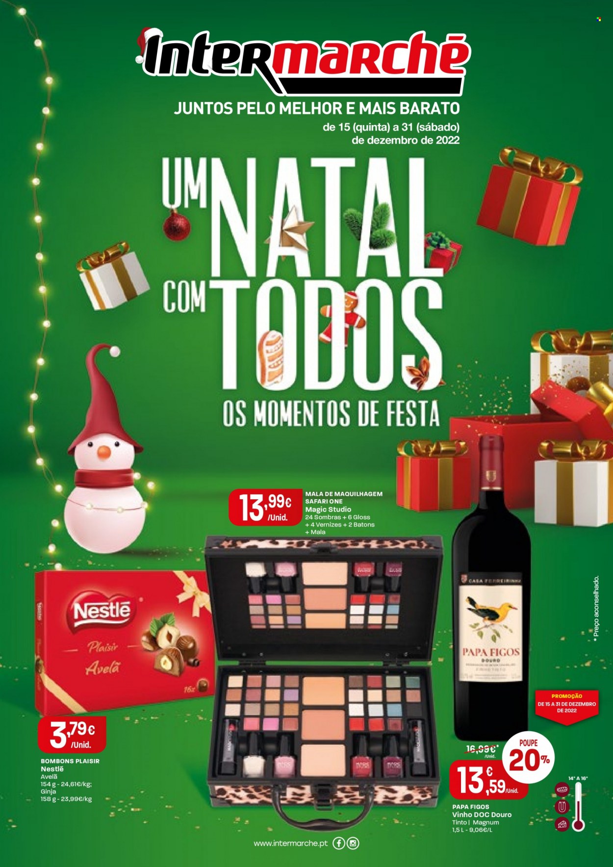Folheto Intermarché - 15.12.2022 - 31.12.2022. Página 1