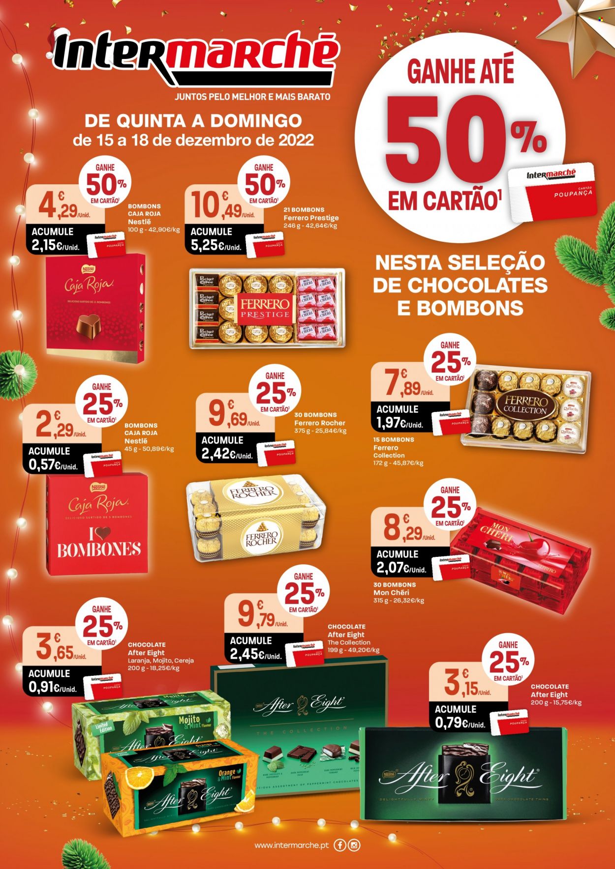 Folheto Intermarché - 15.12.2022 - 18.12.2022. Página 1