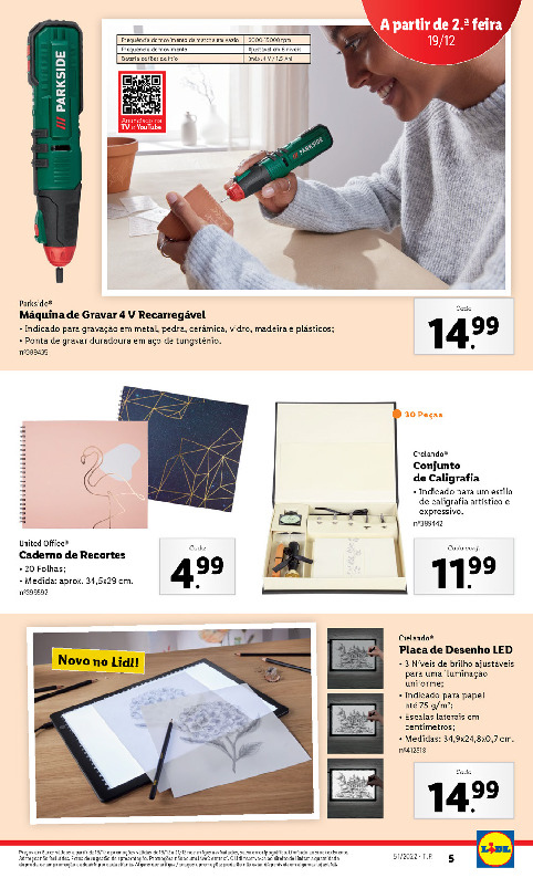 Folheto Lidl - 19.12.2022 - 24.12.2022. Página 5