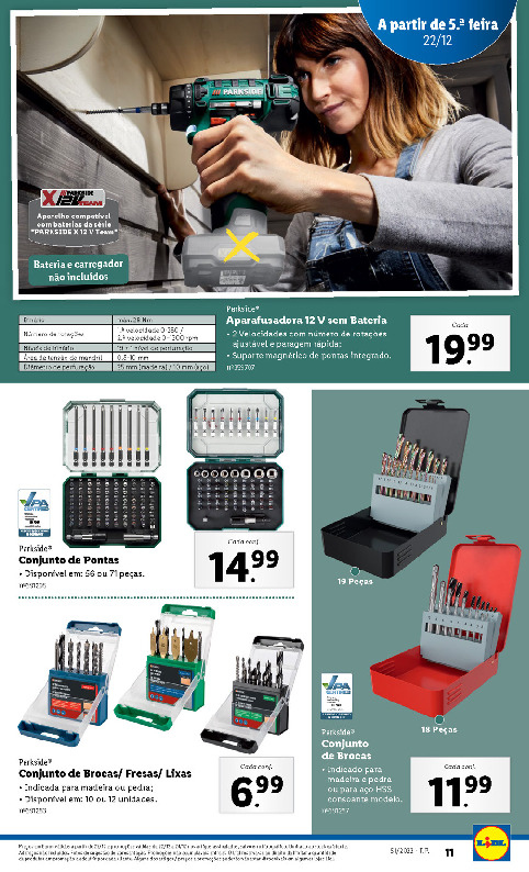 Folheto Lidl - 19.12.2022 - 24.12.2022. Página 11