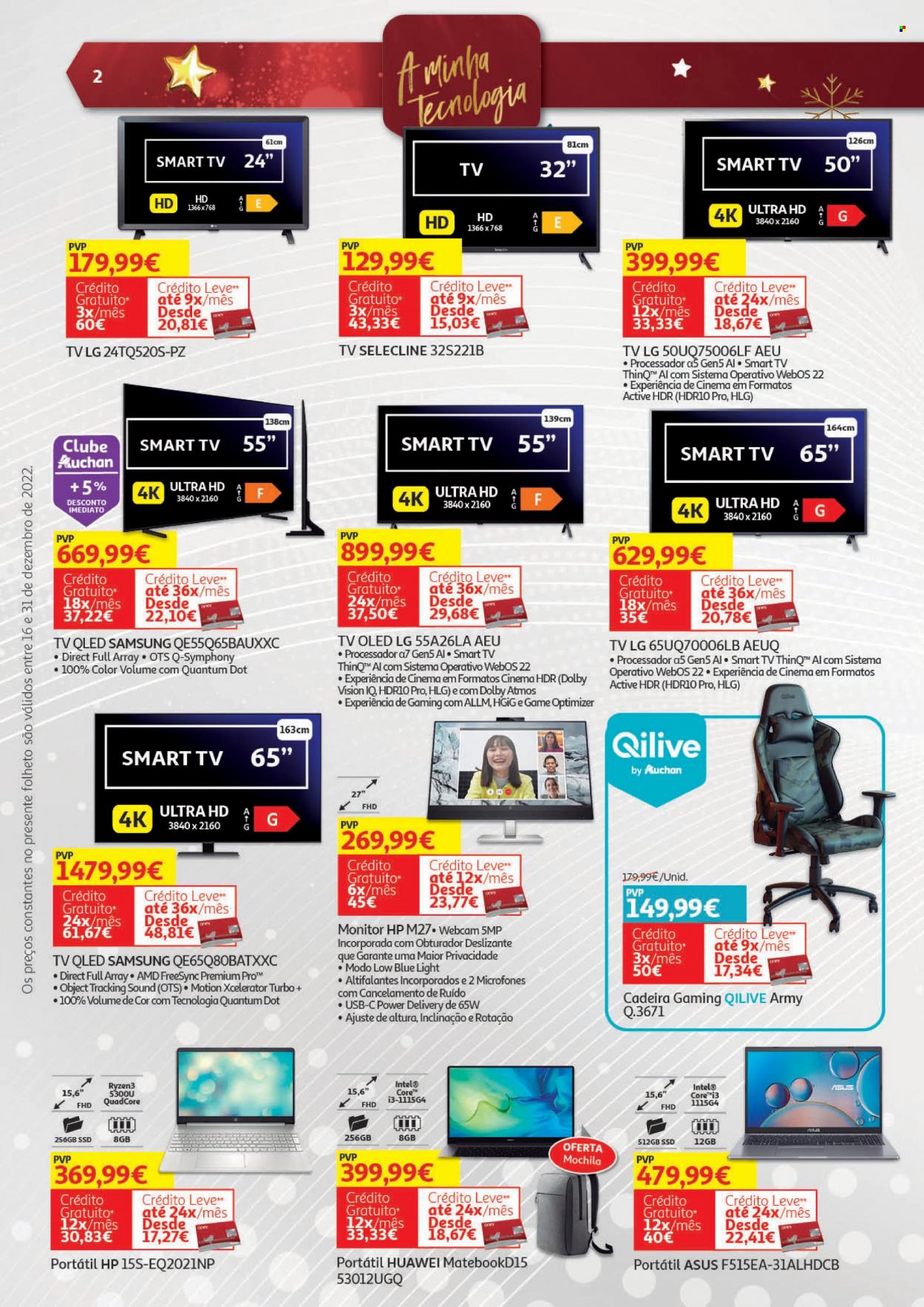 Folheto Auchan - 16.12.2022 - 31.12.2022. Página 2