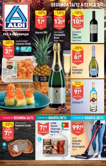 Folheto Aldi - 26.12.2022 - 3.1.2023.